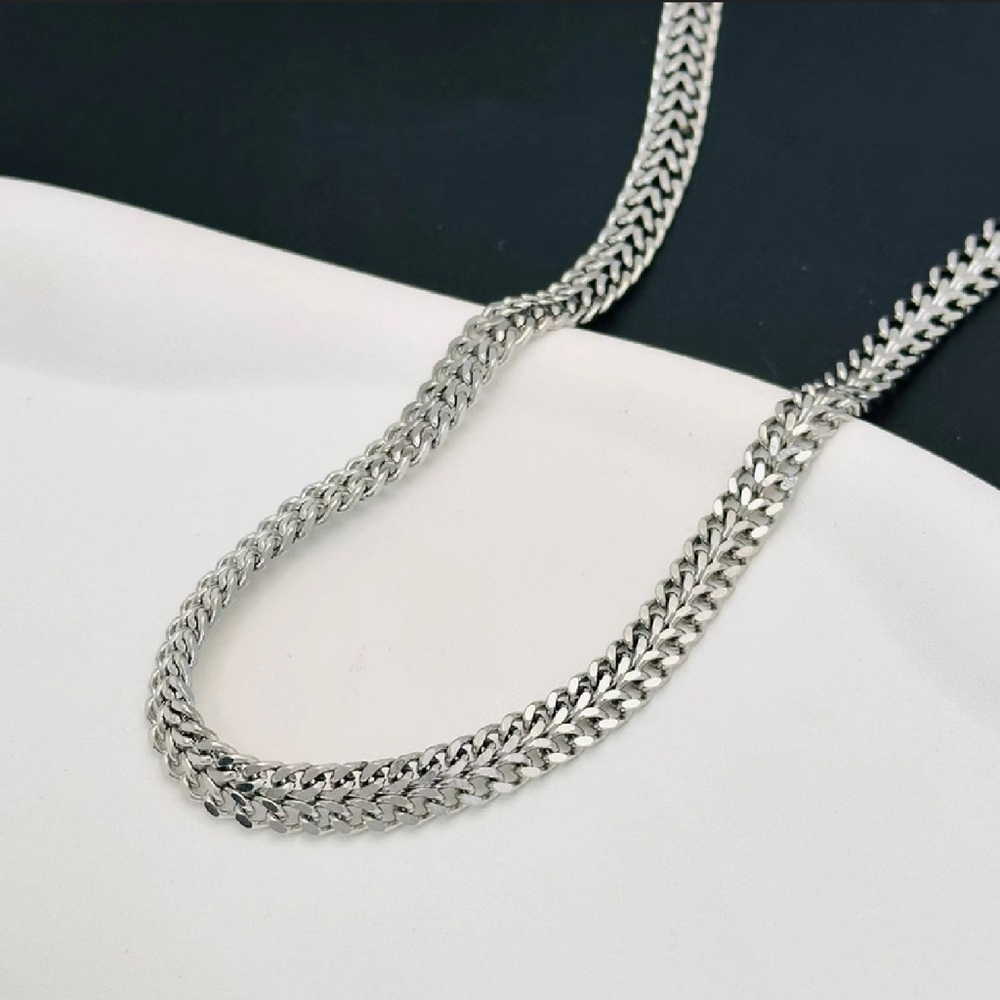 Stainless Steel Necklace Gold Plated 16in
